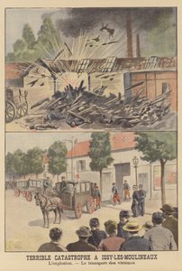Terrible catastrophe at Issy-les-Moulineaux by French School